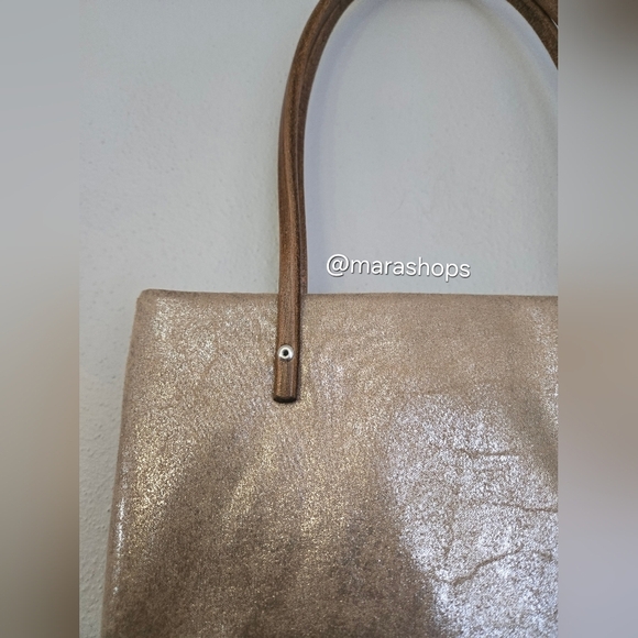 Elaine Arsenault Small Metallic Tote Bag - Picture 3 of 6